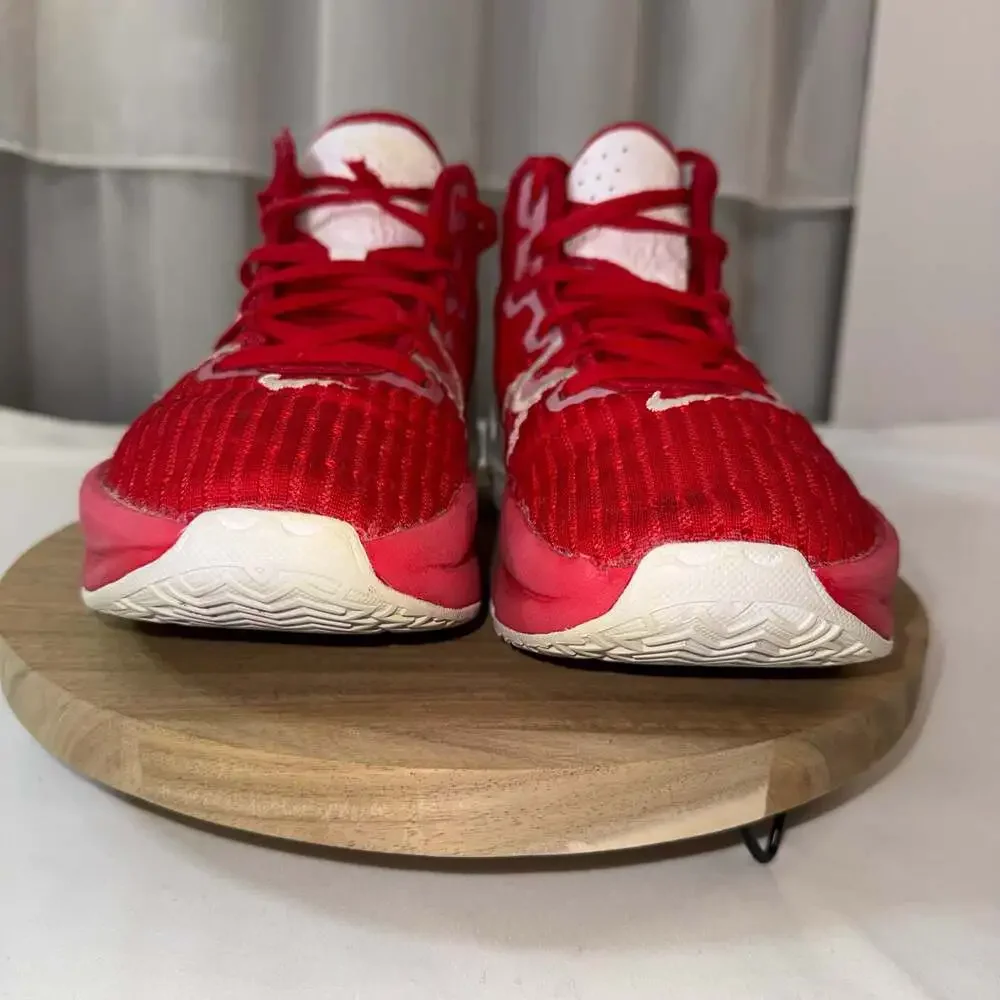 Nike LeBron Witness 6 University Red White Basketball Shoes